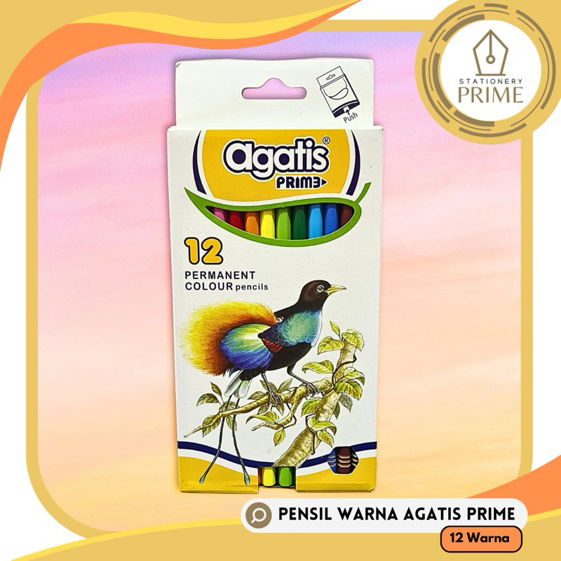 

Pensil Warna Agatis Prime 12 Warna