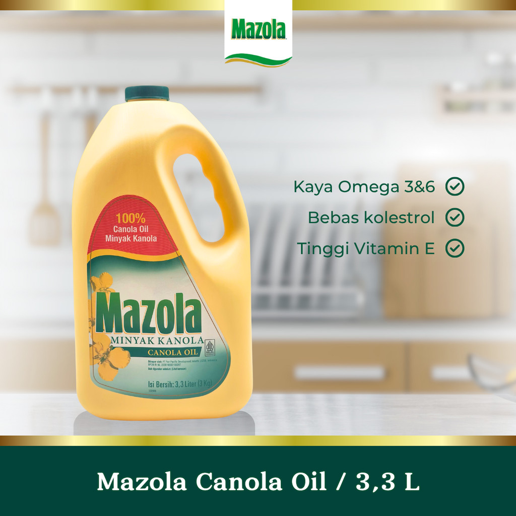 

Mazola Canola Oil Minyak Kanola 3.3 Liter