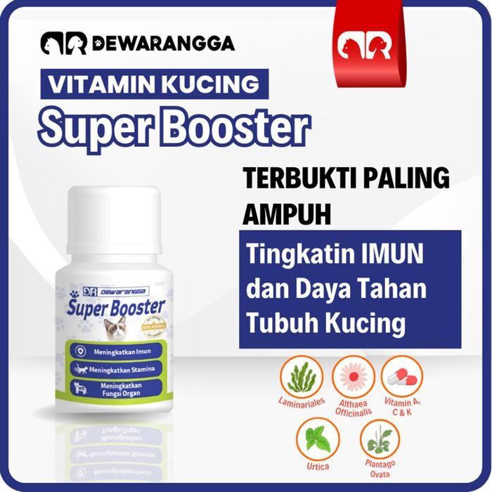 Super Booster Vitamin Kucing Dewarangga - Vitamin Daya Tahan Tubuh / Imun Kucing