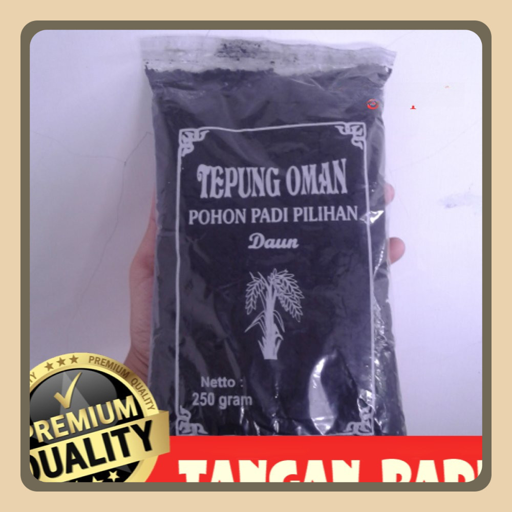 

Tepung Oman Abu Merang Sekam Dari Pohon Padi Pilihan pewarna alami 250gr