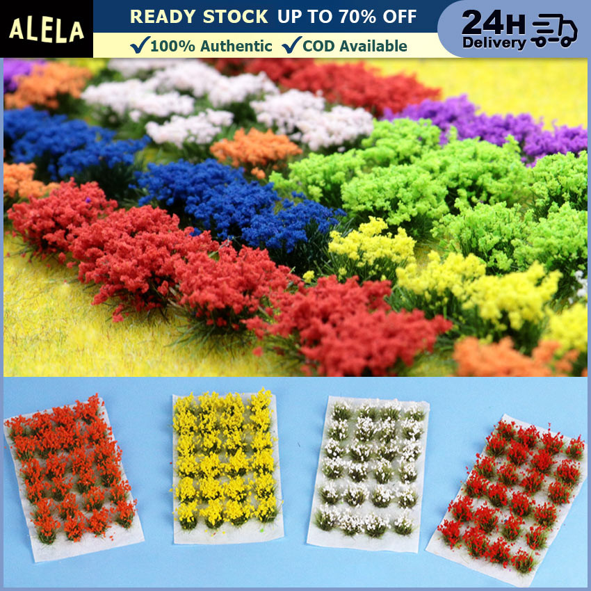 Maket Bunga Liar Kecil Taman Pohon Miniatur Buket Bunga Ornament Bonsai Artificial Diorama Dollhouse