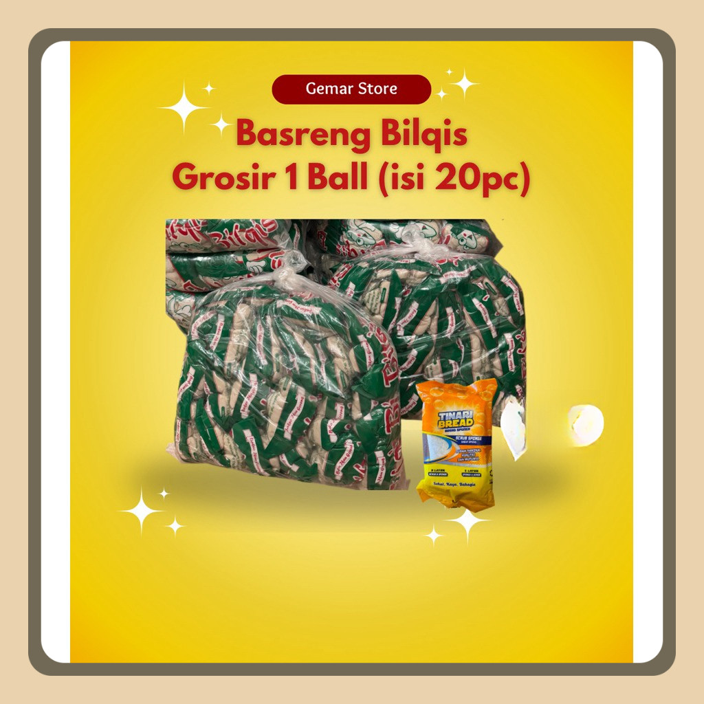 

Basreng Bilqis 1 ball isi 20pack Grosir Lebih Murah