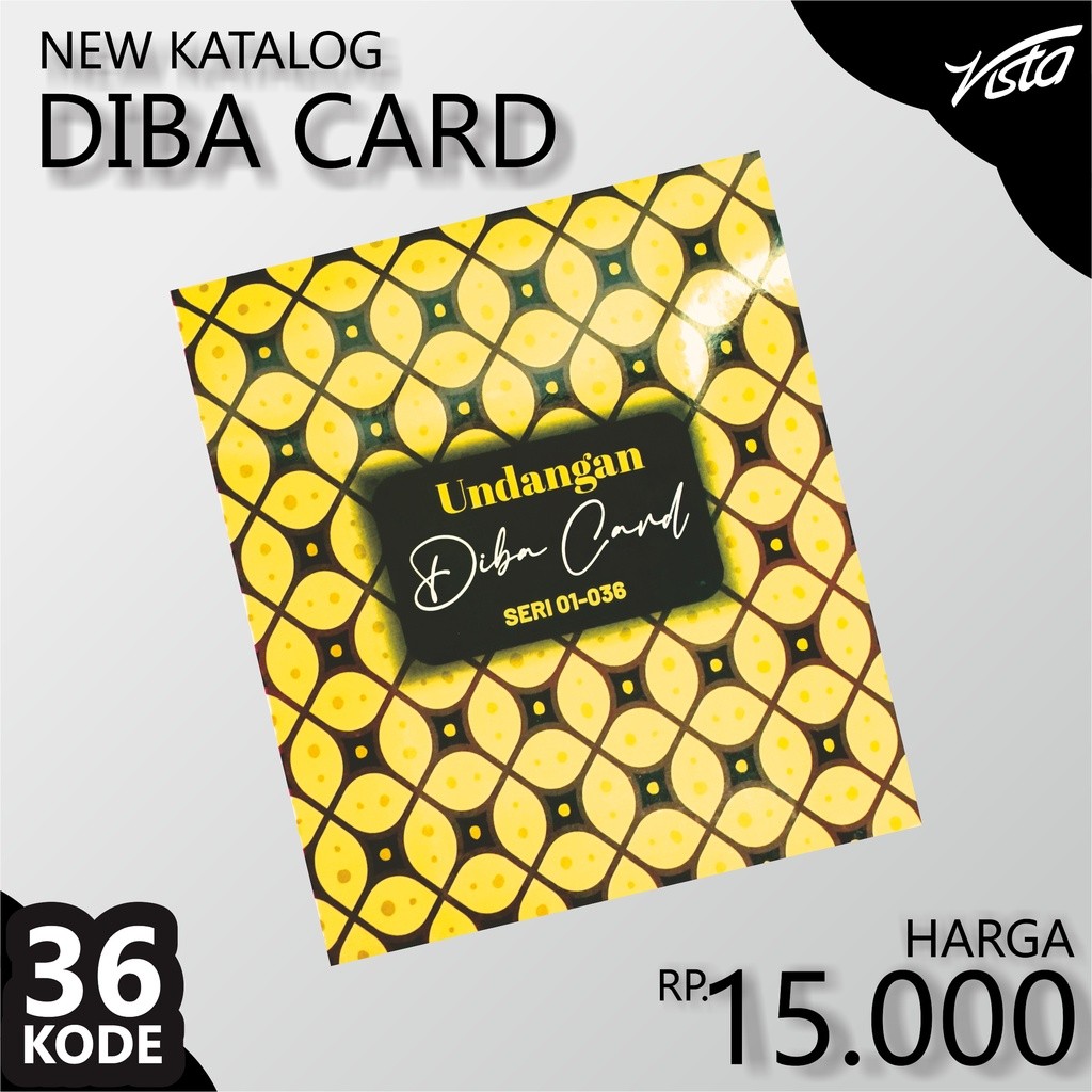 Album Undangan diba card Elegan Wedding