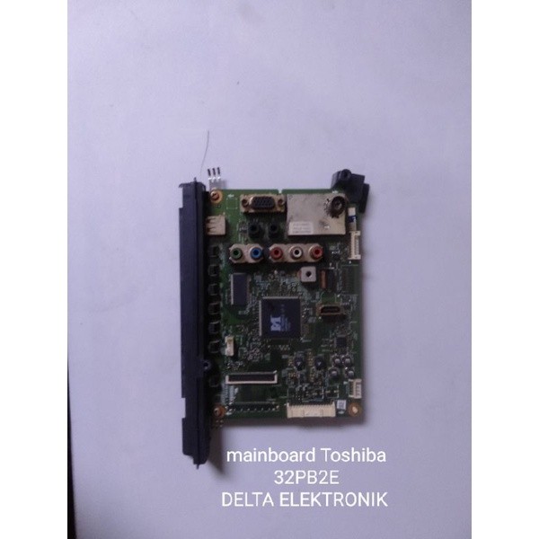 SPAREPART MAINBOARD TV LCD TOSHIBA 32PB2E