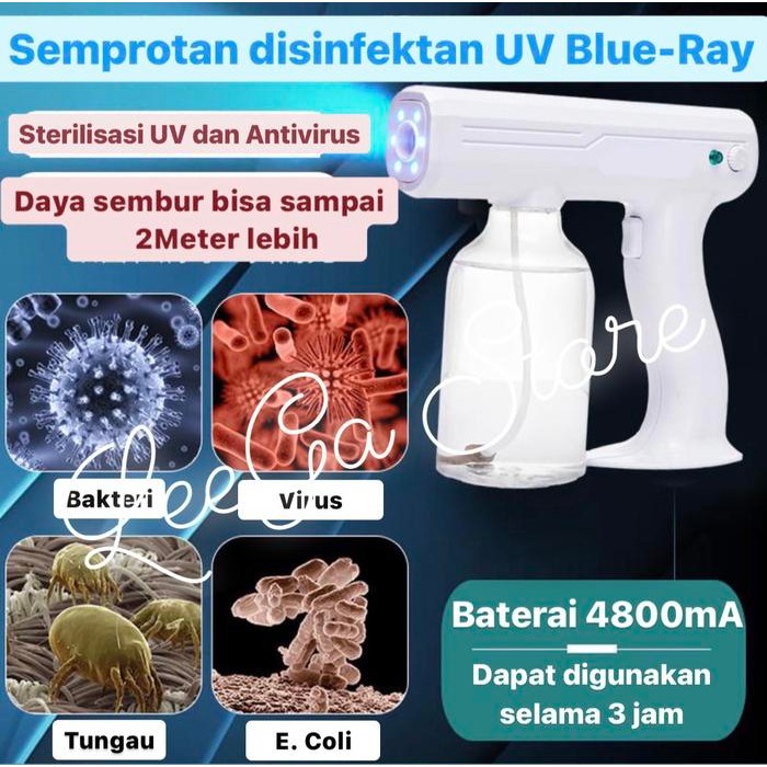 READY Disinfectant Nano spray cordless/tanpa kabel/fogging wireless