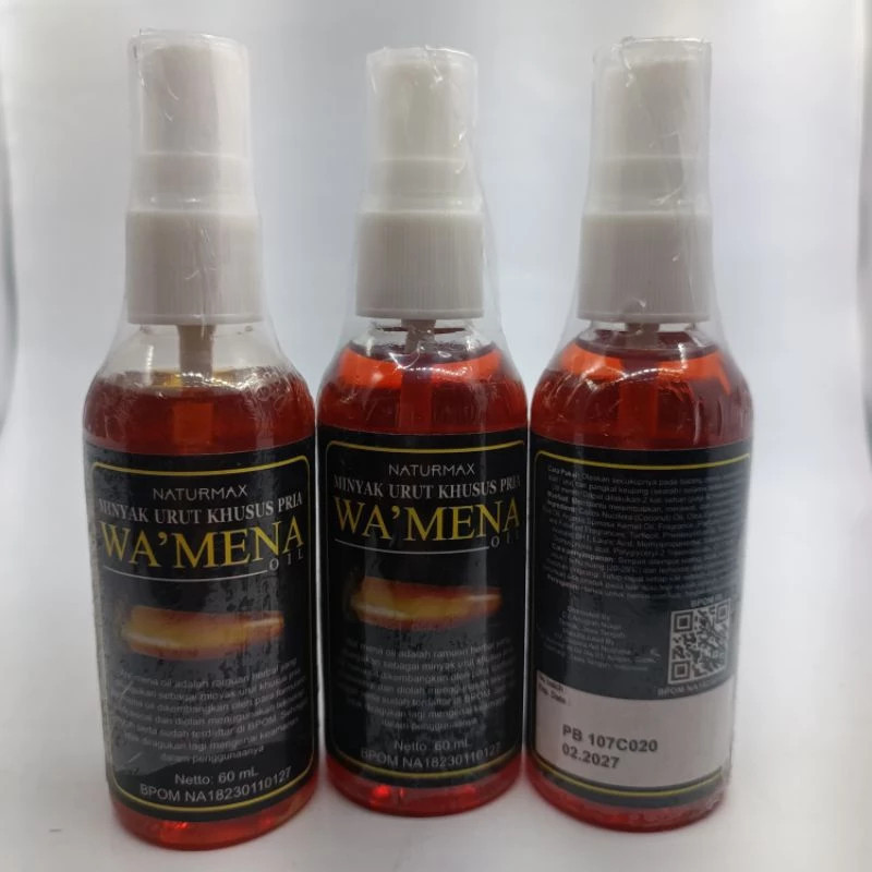 privasi aman MINYAK WA'MENA OIL Daun Bungkus 3 Tiga Jari Asli 100% herbal original permanen