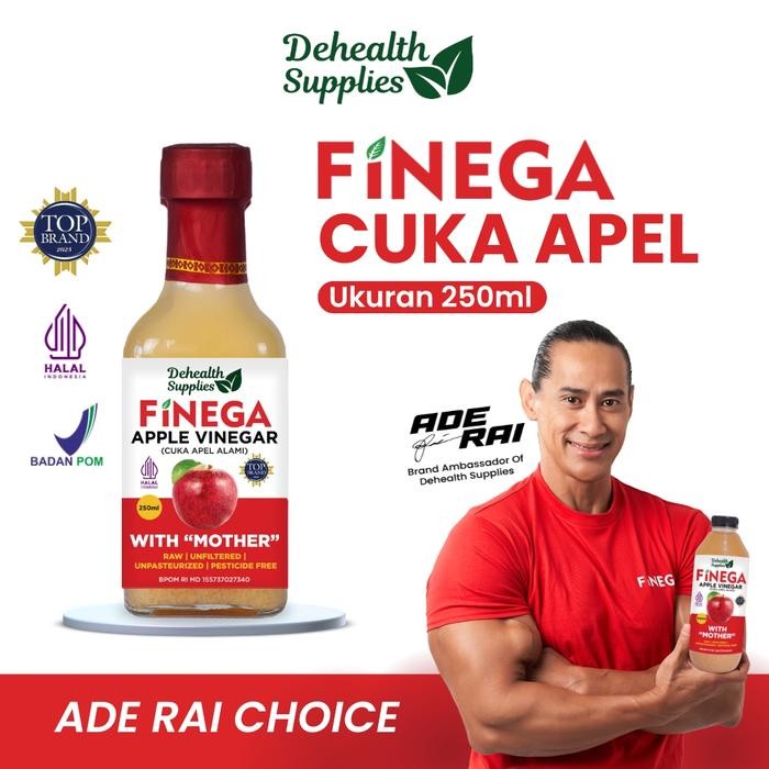 

FINEGA CUKA APEL 250ml Kemasan Kaca [terlaris]