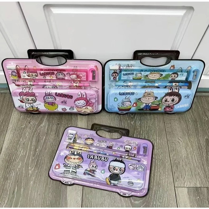 

Set Alat Tulis 5In1 Motif Labubu Capybara Stationary Set Lucu