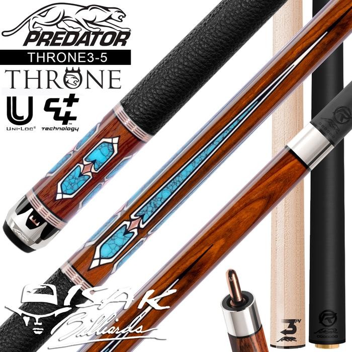 SALE Predator Cue Throne3 5 - Low Deflection Billiard Stick Biliar Stik Ori - 314-3