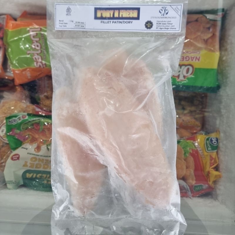 

Fillet Ikan Dori Dory 1kg Grade A