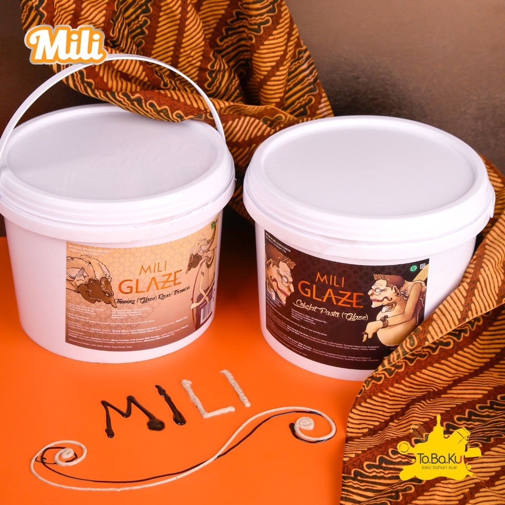 

Mili Glaze Pail 5kg (selai dan olesan)