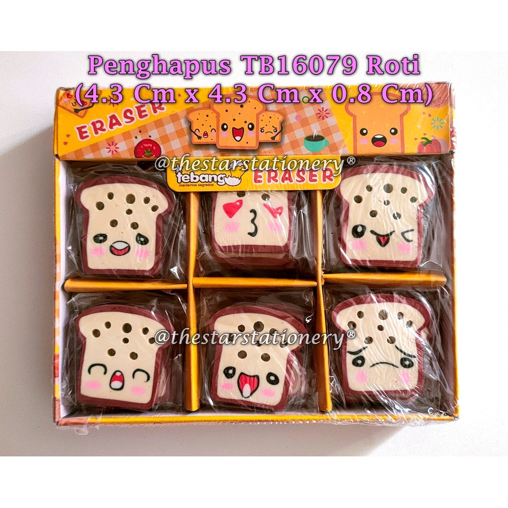 

(1 Pak Isi 30 Pcs) GABUNGAN GROSIR Penghapus Karakter Fancy / Penghapus SBSIMP (1 Pack/30)