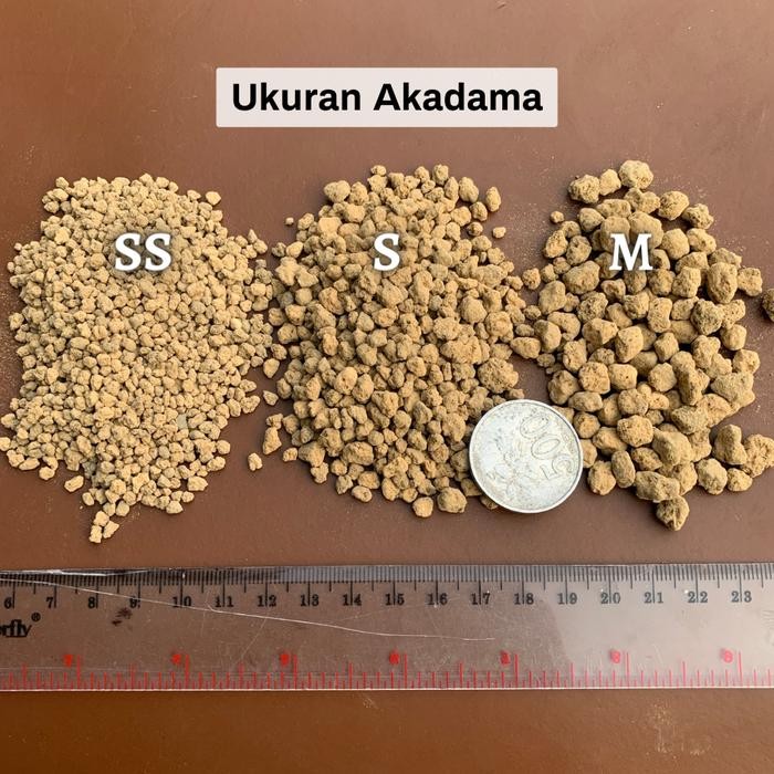 Akadama Soil - Media Tanam Tanaman Hias Kaktus Sukulen High Quality - S