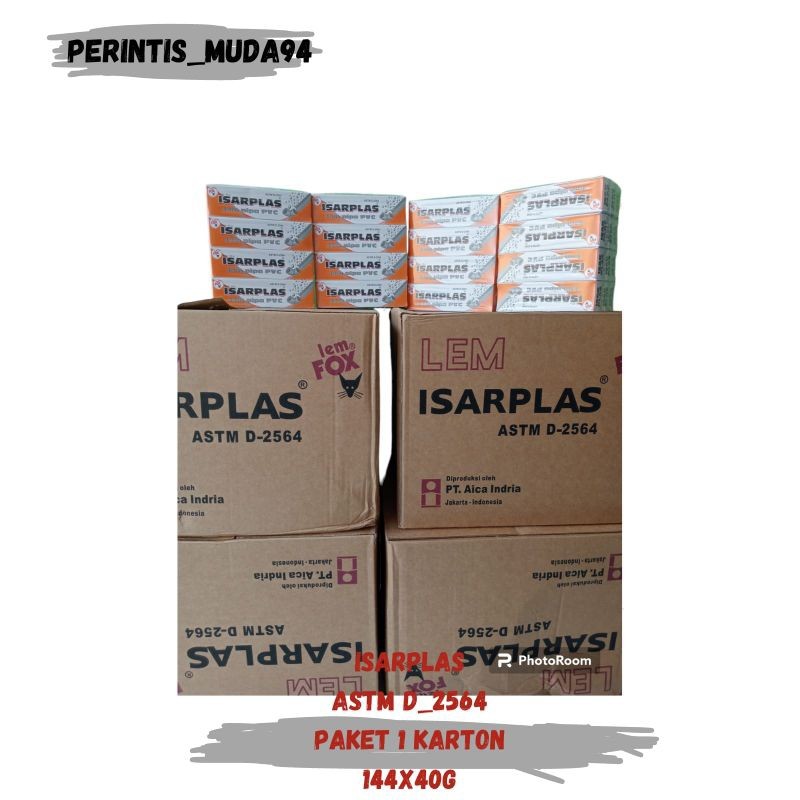 

( ISARPLAS )LEM PIPA ASTM D-2564 1 KARTON