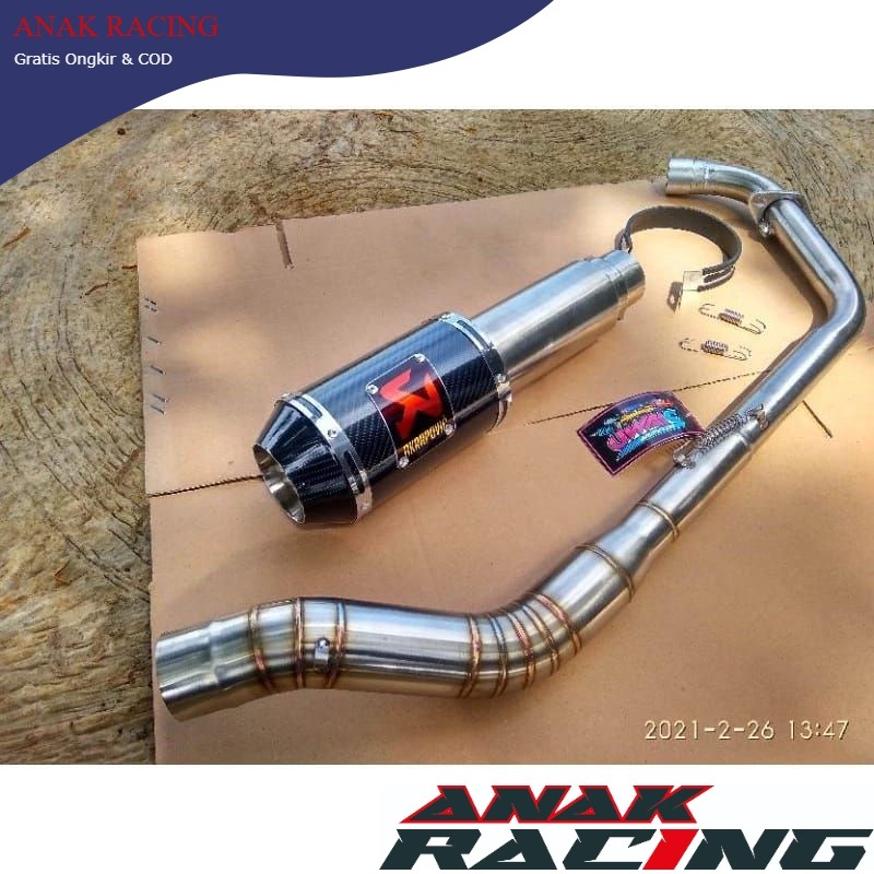 Exhaust exhaust FZ150i racing FZ150i FZ150i new vixion racing vixion silincer slincer akrapovic