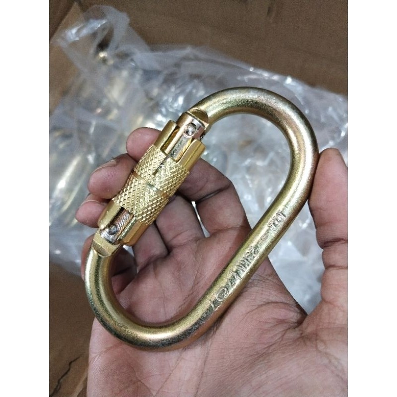 carabiner steel autolock not petzl climbing CO