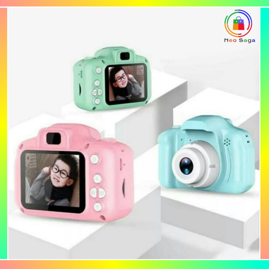 Kids Camera Mini Kamera Anak Action Cam Camera Digital HD 1080p