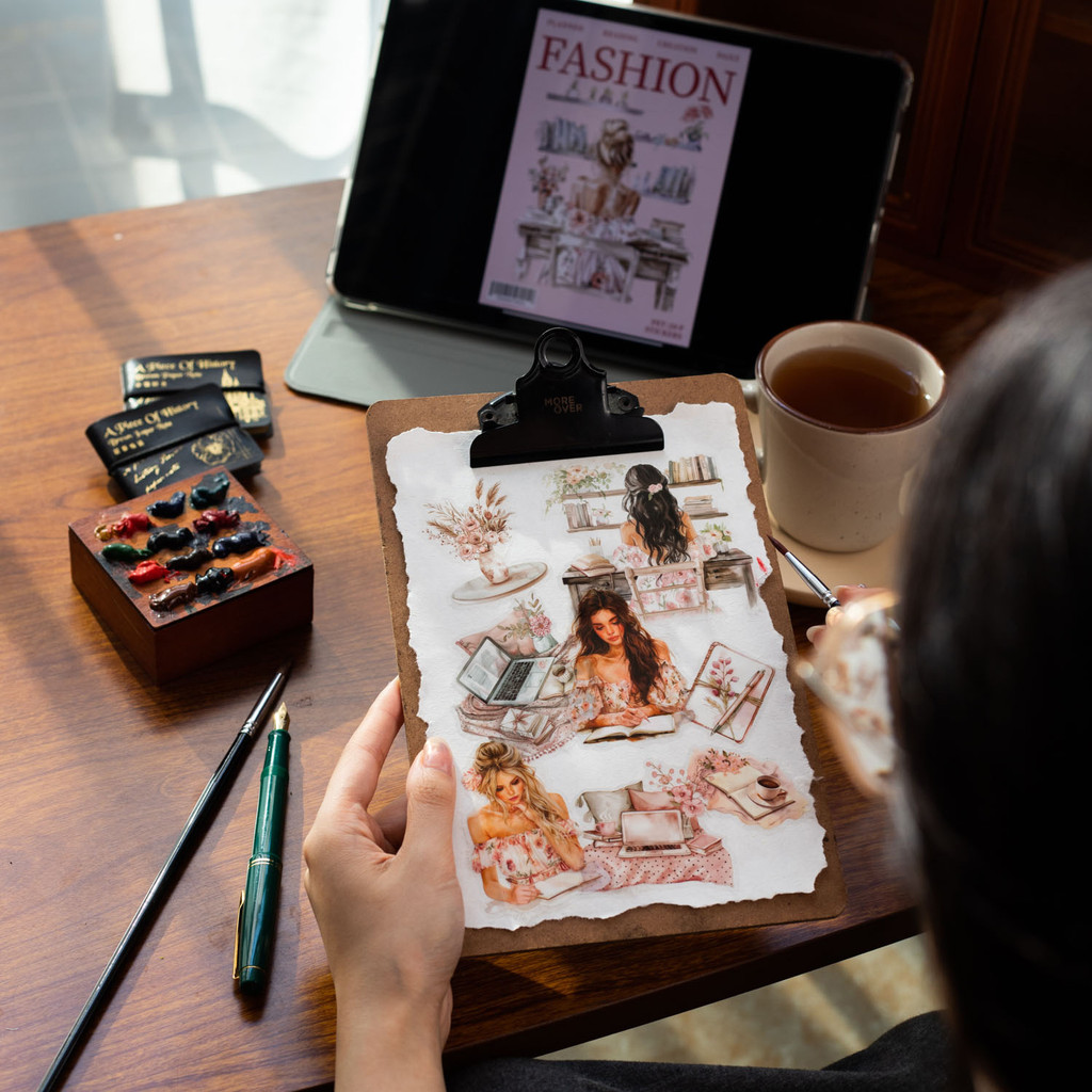 

20pcs/lot Kawaii Stationery Stickers Planner's day-to-day DIY Junk Journal Paper stickers Planner Decorative Mobile stickers