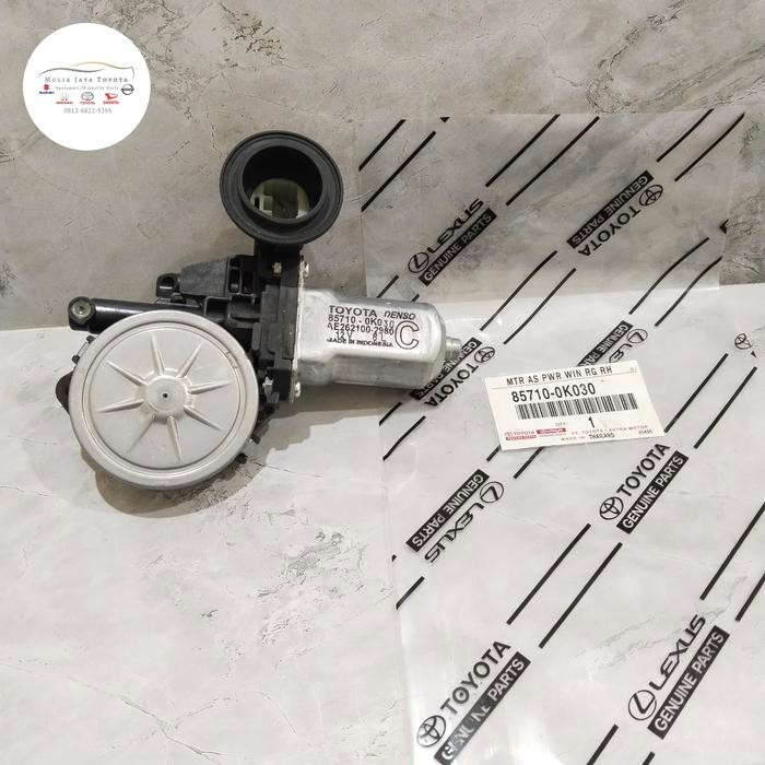 Motor Power Window Depan Kanan Otomatis Innova 85710-0K030 (Original) TOP