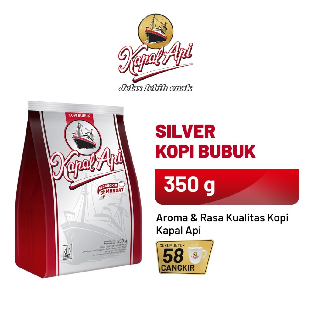 

NEW KAPAL API Silver 2 X 350 gr PREMIUM