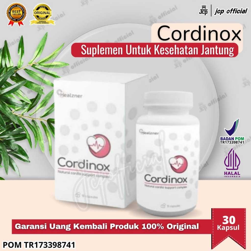 Cardio Normin Cordinox Asli Original 100% Herbal Obat Hipertensi Darah Tinggi Jantung Stroke Ampuh R