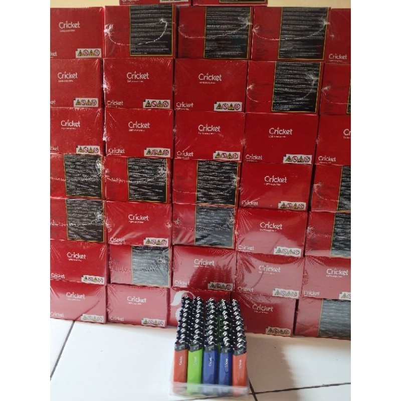 *grosir* korek Cricket original isi 25pcs