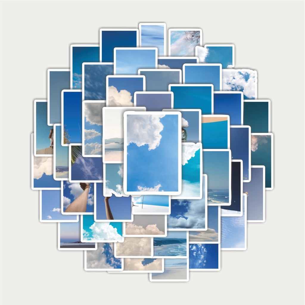 

Sticker Pack Sticker INS Biru Langit Berbintang Sticker | Sticker TUMBLR | Stiker LAPTOP KOPER HELM