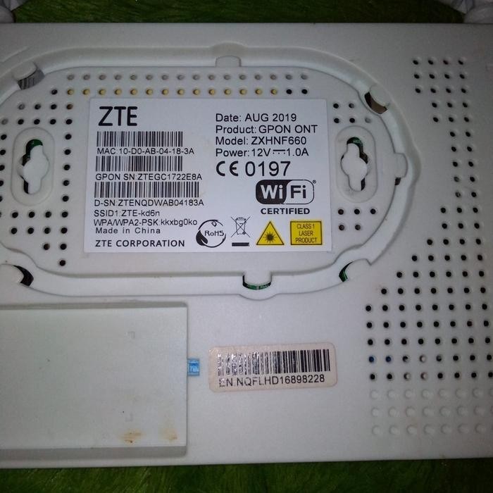 router zte f660 adaptor v2New
