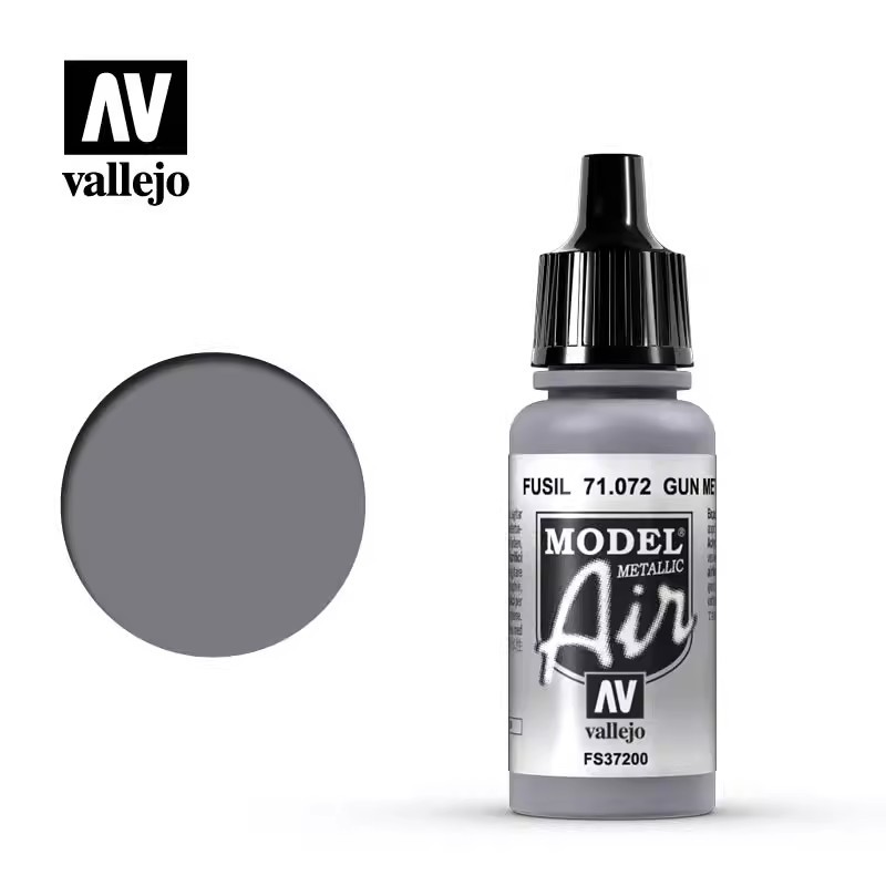 

Vallejo - Model Air Basic Colors | Non-Toxic Water Based Pigments | Professional Grade Finishes 17ml