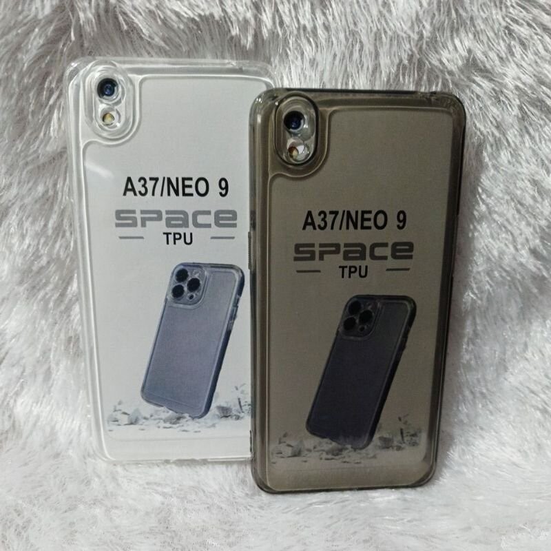 Softcase Clear Space Oppo A37/A37F/NEO 9 Case Airbag TPU  Bening Oppo