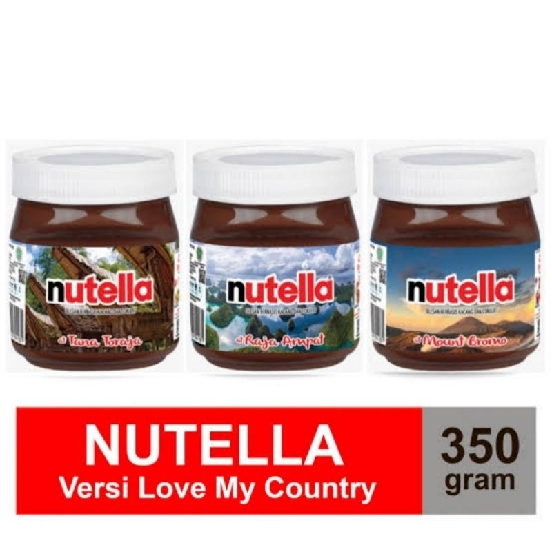 

Nutella Versi Love My Country 350 gram