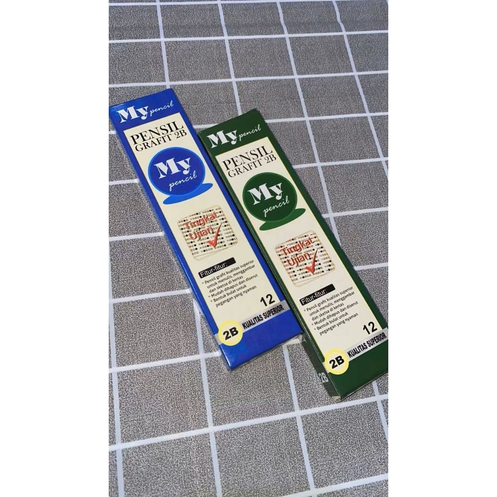 

SA Pensil Kayu 2B MY PENCIL 1 BOX isi12 PCS