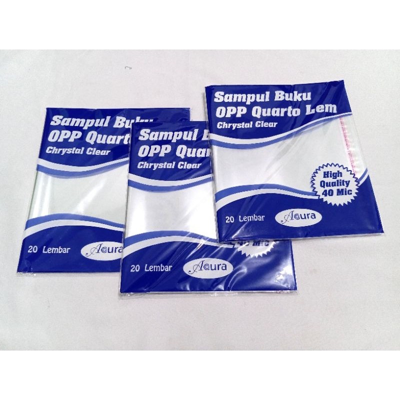 

SAMPUL PLASTIK KWARTO/ LKS/BOXY/FOLIO(20 LEMBAR)