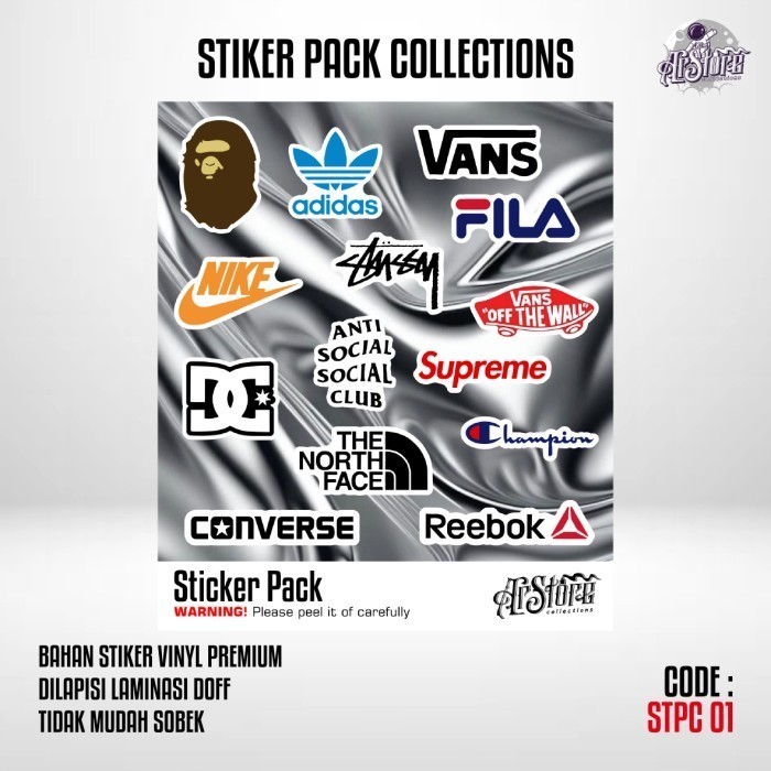 

STIKER PACK AIO COLLECTIONS - STPC 01 by BROTHERNU