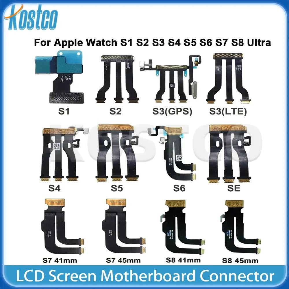 LCD Display Touch Screen Motherboard Connector Flex Cable For Apple Watch iWatch SE2 Series 2 3 4 5 