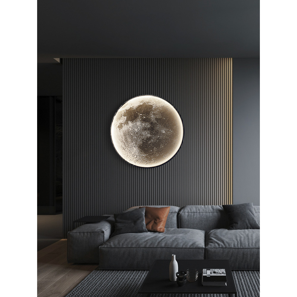 Ceiling lamps moon wall light Nordic creative wall lamps living room Modern lights decorative lamp b