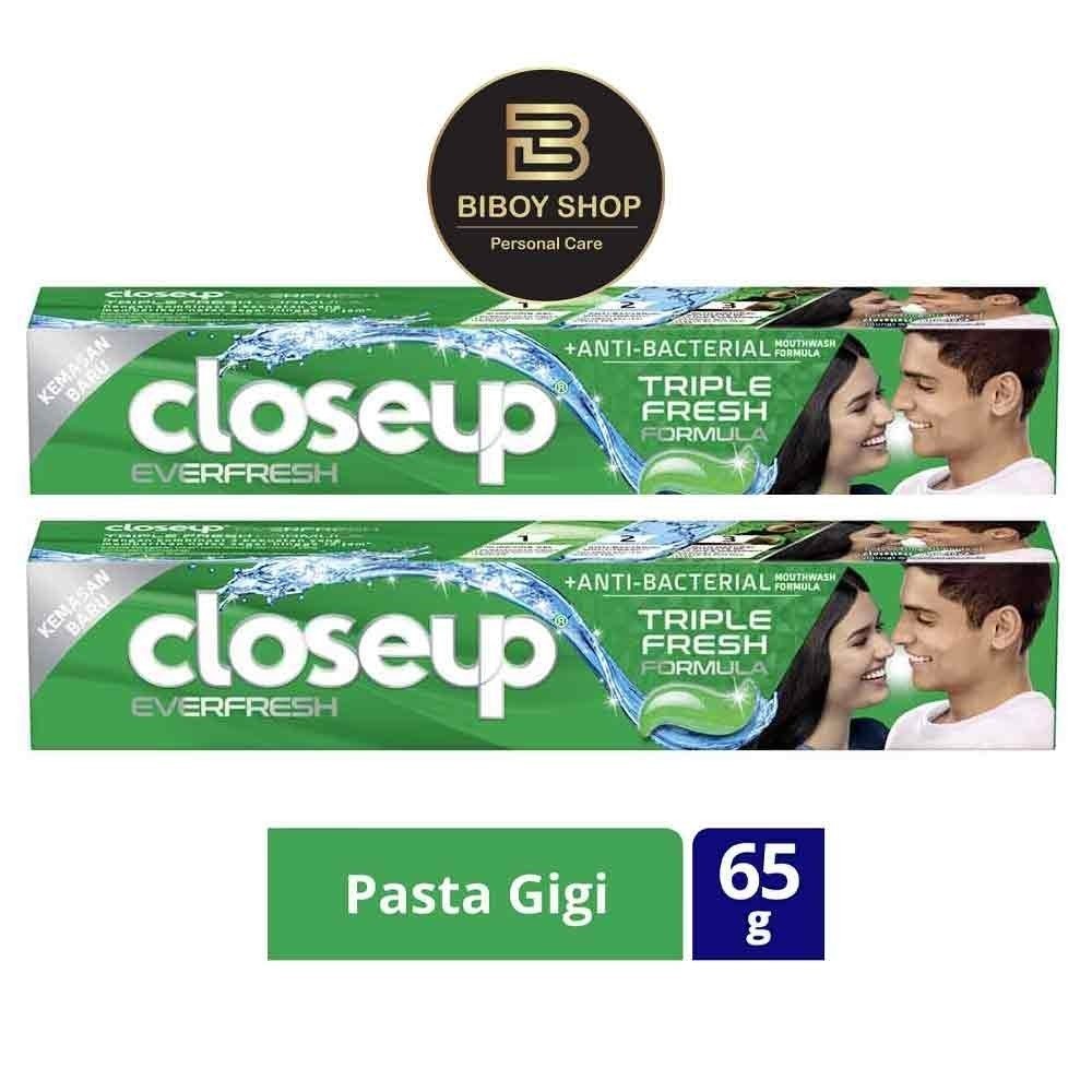 PASTA GIGI CLOSE UP 65 GRAM EVERFRESH - PASTA GIGI CLOSE UP - PASTA GIGI CLOSE UP - biboy shop