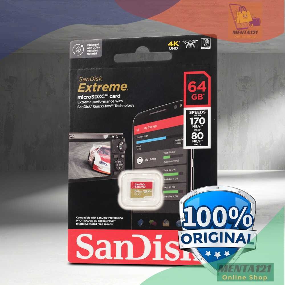 SanDisk Extreme microSDXC V30 A2 U3 (1 TB)
