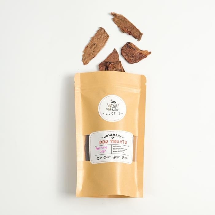

Beef Lung 25gr Paru SAPI Jerky Cemilan Anjing Kucing Dehydrated Dog Treats Cat Snack - Pisah Per 25gr