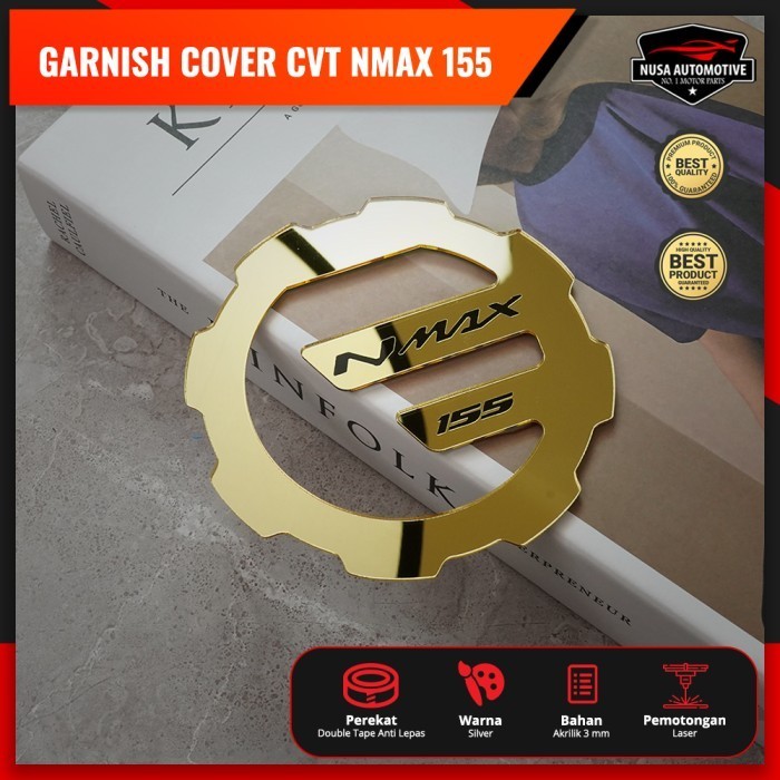 COVER / GARNISH CVT NMAX NEW 2020/AEROX CONNECTED AKSESORIS VARIASI by UC