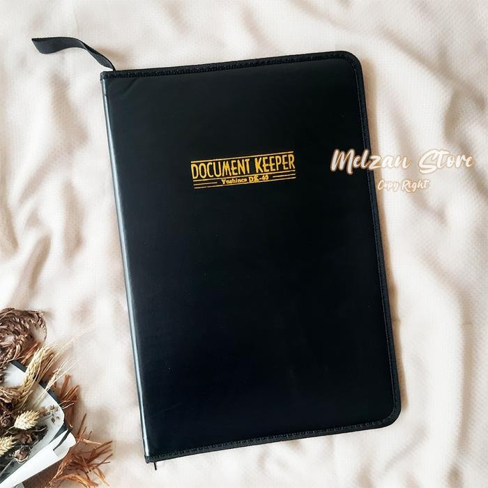 

AHHA Map Dokumen Anti Air Resleting isi 40 Lembar / Map Ijazah / Map Resleting / Map Organizer - Hitam