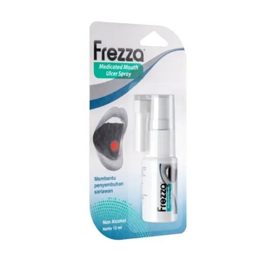 [PROMO] Original Frezza Medicated Mouth Ulcer Spray untuk Mulut - FREZZA MEDICATED MOUTH ULCER SPRAY