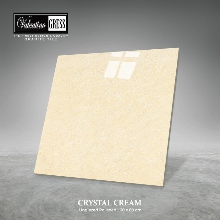 GRANITE VALENTINO GRESS 60x60 CM - CRYSTAL CREAM