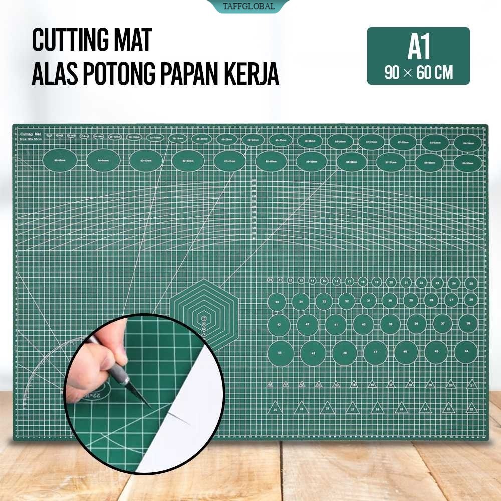 

Working Pad Cutting Mat Alas Potong Papan Kerja A1 90x60cm - QJ4