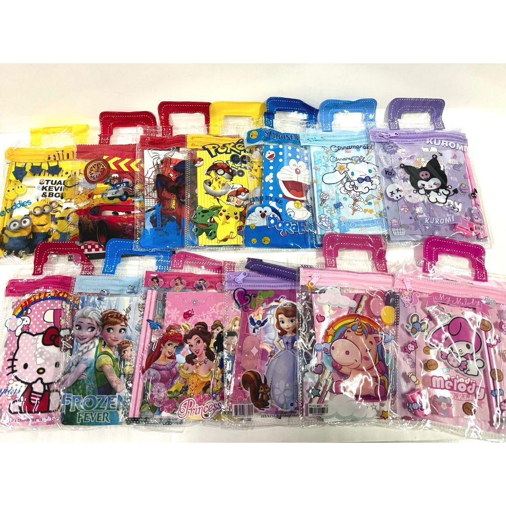 

(KS) Pensil Set Free Tas Stationery Set