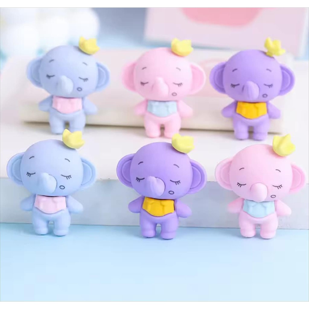 

Pengahpus Eraser Karet Bentuk Bola Bunga Hewa Dinosarurs Elephant Motif Kartun Eraser Warna Warni Lucu - Alat Tulis Penghapus Karet Perlengkapan Sekolah Anak