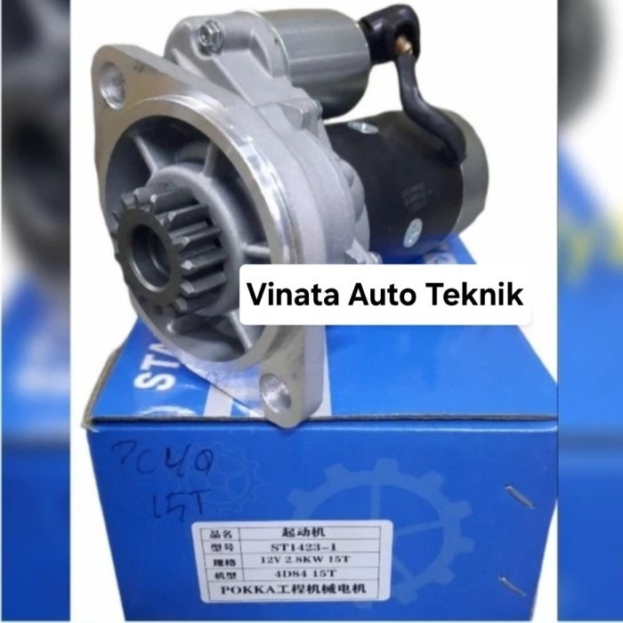 Starting Motor Dinamo Starter Komatsu PC40 4D84