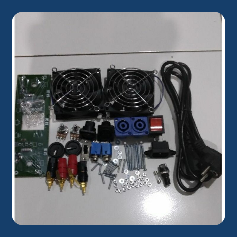 Aksesoris Box Plat CA 10,12,20 Dengan Lampu Led Dan Speaker