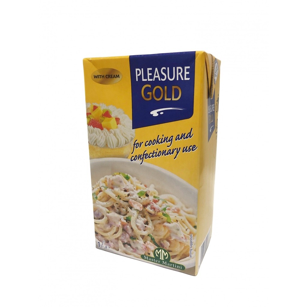 

Pleasure Gold / Cooking Cream / Whipping Cream / Krim serbaguna 1 Ltr