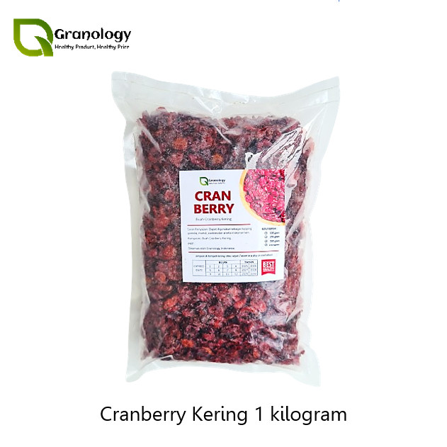 

Cranberry Kering / Dried Cranberry (1 kilogram) by Granology